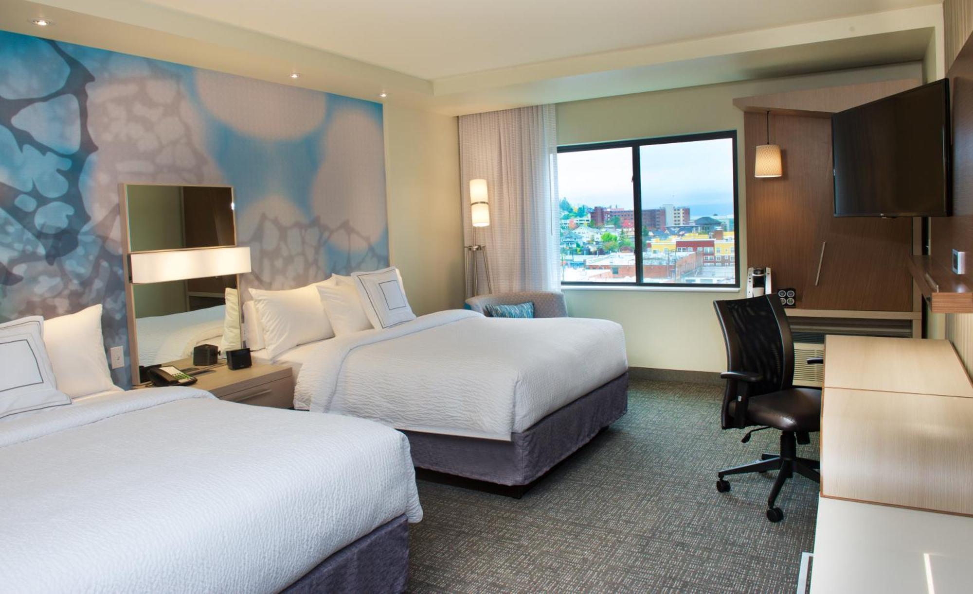 Courtyard By Marriott Seattle Everett Downtown Exterior foto